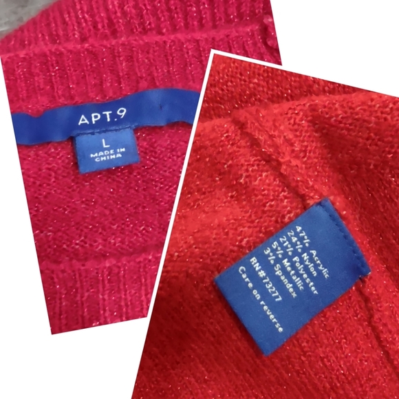 Apt 9 bejeweled neckline sweater - Picture 4 of 4